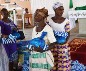 Read more about the article Caritas Africa and OCDI Caritas Togo are donating food to 126 people in the community of Zogbépimé (Togo) on the occasion of the commemoration of the 6th World Day of the Poor.