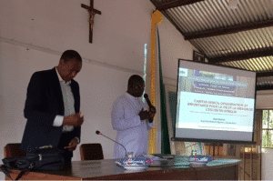 Read more about the article Meeting of exchanges with the major seminarians and formators of the Major Interdiocesan Seminary Saint John Paul II of Lomé in Togo on the identity, the mission and the place of Caritas within the Church.