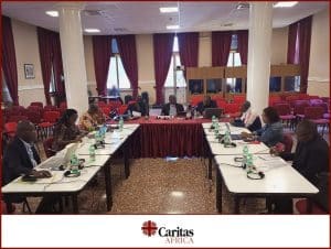 Read more about the article La Commission Régionale Afrique (CRA) de Caritas Africa en réunion statutaire de fin de mandature à Rome en Italie