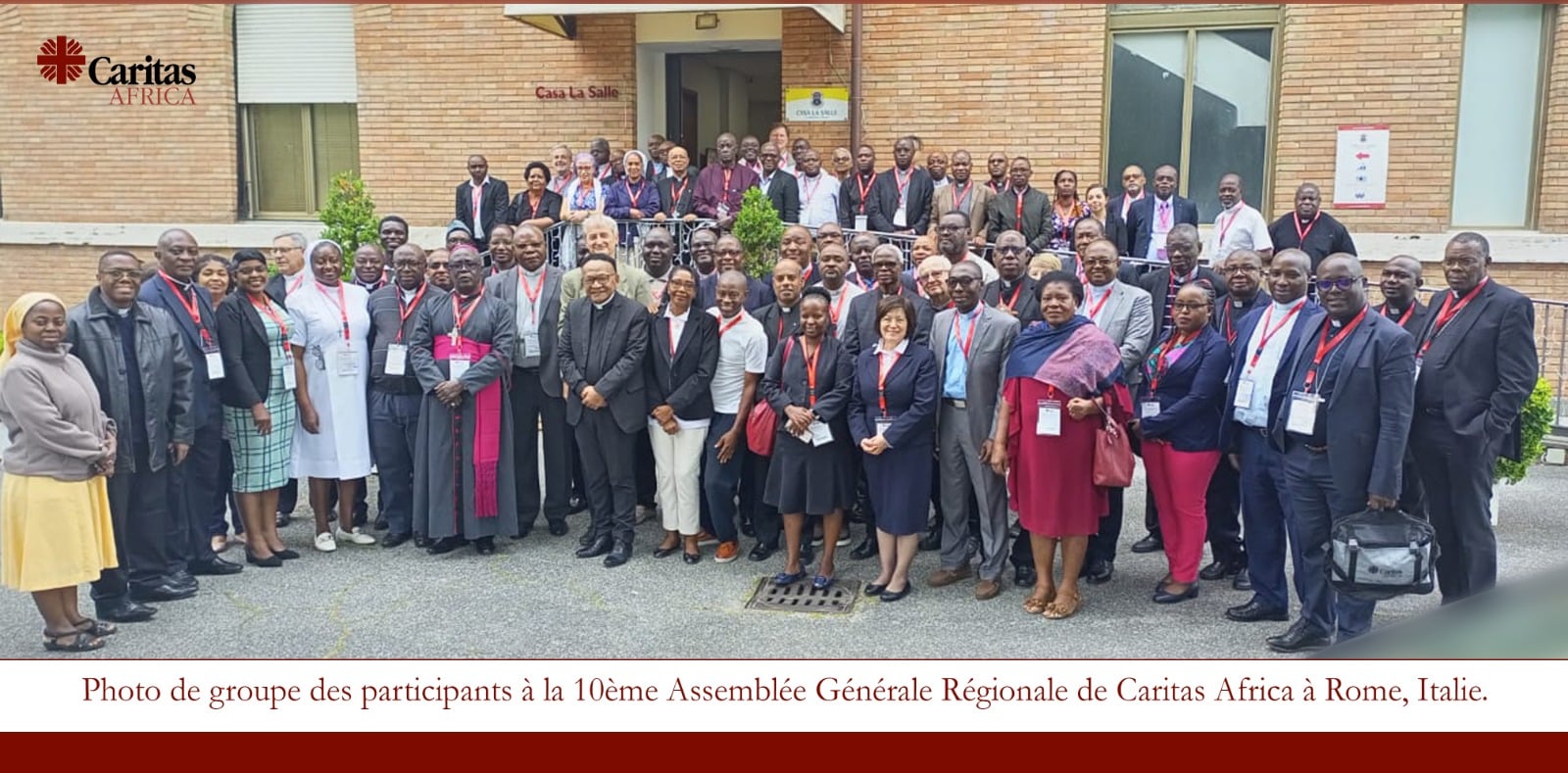 Read more about the article The 10th Regional General Assembly of Caritas Africa begins in Rome, Italy.